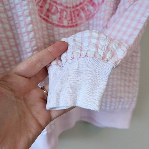 Vintage Seersucker USCGA Coast Guard Academy Crewneck Sweatshirt - Picture 9 of 11